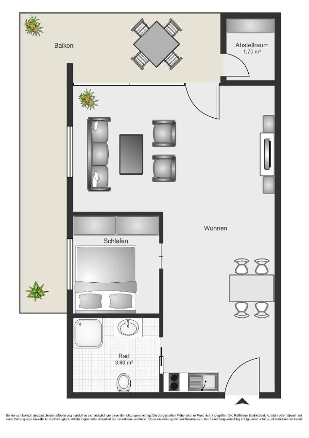 Appartementhaus Montana Kg 왈츠시 객실 사진
