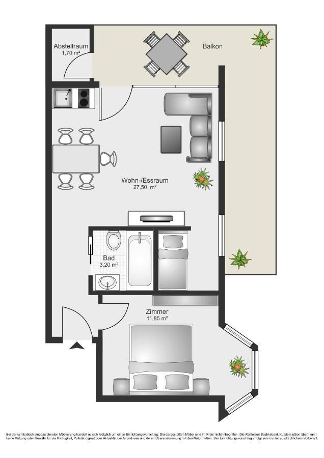 Appartementhaus Montana Kg 왈츠시 외부 사진